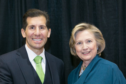 john-shegerian-and-hillary-clinton