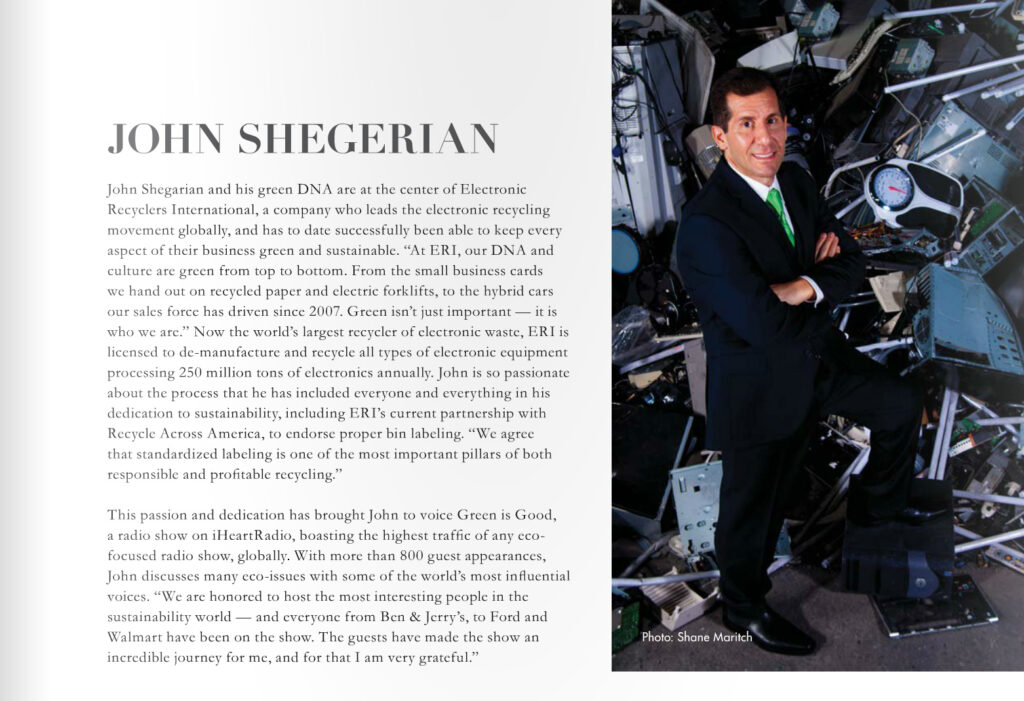 John Shegerian Featured in TRASH’D Issue of Coco Eco Magazine