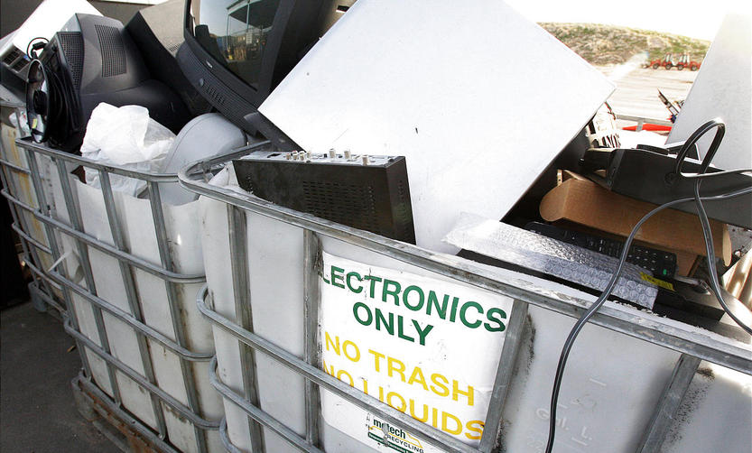 Trashing Electronics Becomes Illegal in New York