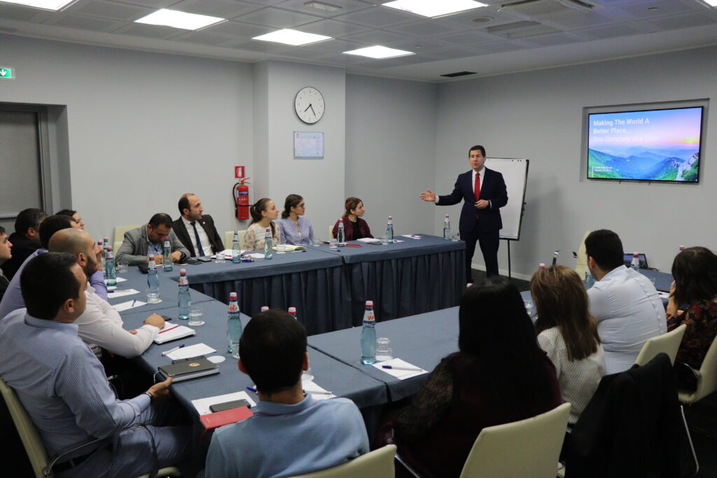 ERI’s John Shegerian Shares the Benefits of Social Entrepreneurship with Leadership School Armenia