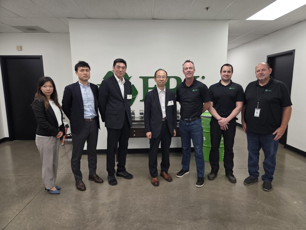 Japanese Ministry of Environment Dignitaries Visit and Tour ERI’s Indiana Facility
